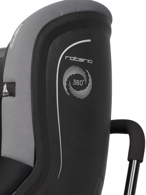 ROTARIO IsoFix EasyGo 0-18kg fotelik samochodowy - Iron ROTARIO IsoFix EasyGo 0-18kg fotelik samochodowy - Iron