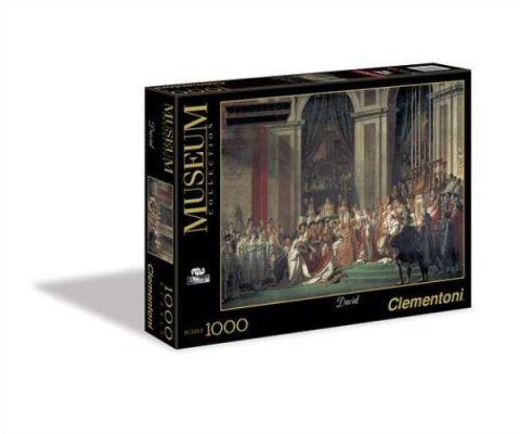 Clementoni Puzzle 1000el Museum Louvre. Jacques Louis David. Koronacja Napoleona. 31416