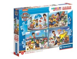 Clementoni Puzzle 20+60+100+180el PAW PATROL Psi Patrol 21412