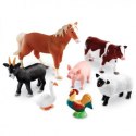 Duże figurki, zwierzęta na farmie, zestaw 7 szt. LEARNING RESOURCES