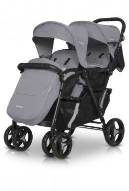 FUSION easyGO wózek spacerowy dla bliźniąt lub dla dzieci rok po roku typu „tandem” - Pearl