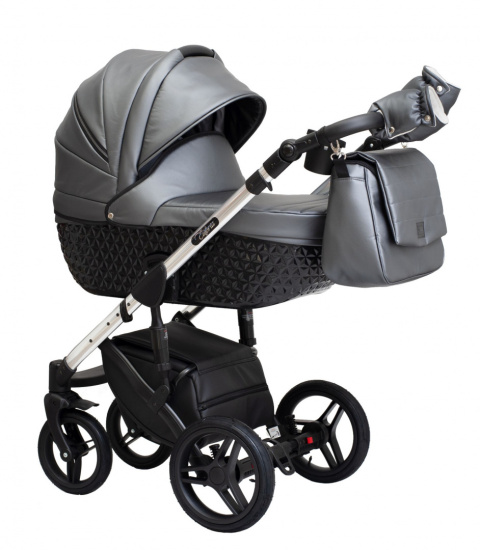 EUFORIA Premium Black 2w1 Paradise Baby wózek wielofunkcyjny Polski Produkt - kolor 08