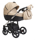 EUFORIA Premium Black 3w1 Paradise Baby wózek wielofunkcyjny z fotelikiem KITE 0-13kg Polski Produkt - kolor 09