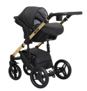 EUFORIA Premium Gold 3w1 Paradise Baby wózek wielofunkcyjny z fotelikiem KITE 0-13kg Polski Produkt - kolor 02