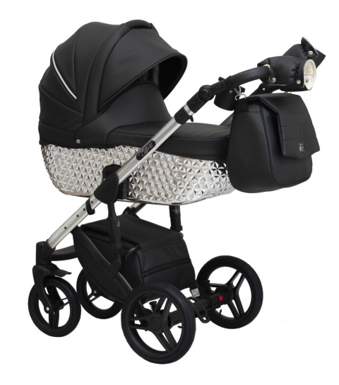 EUFORIA Premium Silver 2w1 Paradise Baby wózek wielofunkcyjny Polski Produkt - kolor 04