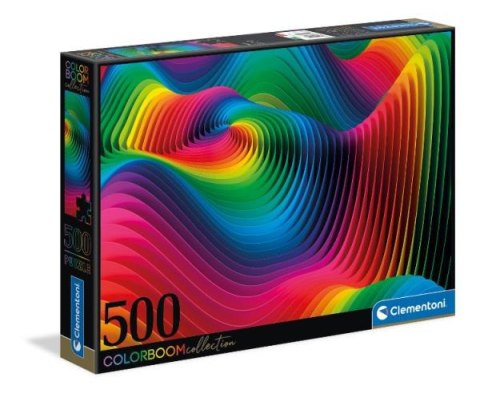 Clementoni Puzzle 500el color boom Waves. Fale 35093