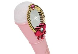 Magiczne Lustro Z Mikrofonem Różowy USB Światła