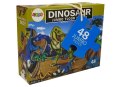 Puzzle Układanka Dinozaury 48 Elementów