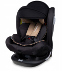 BASTIAAN RWF Lionelo Obrotowy fotelik samochodowy z Isofix 0-36 kg - BEIGE LATTE