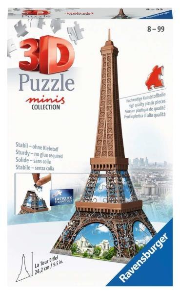 Puzzle 3D Mini budynki Wieża Eiffel 125364 RAVENSBURGER p18