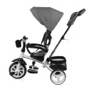 ROCKET Lorelli Bertoni rowerek trójkołowy dla dzieci od 18 m+ do 5 lat max 20 kg, funkcja Balance Bike - Grey