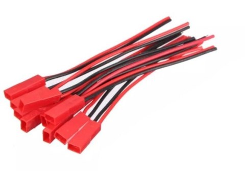 Wtyk JST BEC z przewodem - Żeński 110mm (female) Wtyk JST BEC z przewodem - Żeński 110mm (female)