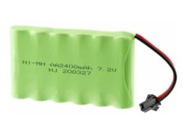 Akumulator Pakiet Bateria NIMH 7,2V 2400mAh JST SM