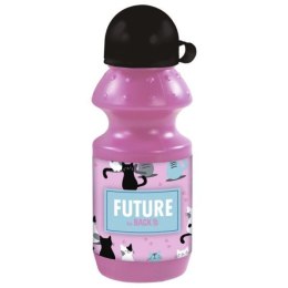 Bidon K DF 22 różowy w koty butelka na wodę
