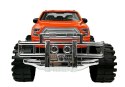 Zestaw Pojazdów Czerwony Monster Truck Czarne BMW Laweta 58 cm