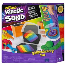 Kinetic Sand - Wytwórnia piasku, zestaw kolorowego piasku z akcesoriami i zaskakującymi efektami 6061654 p4 Spin Master