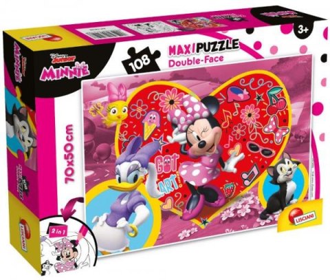 Puzzle dwustronne Supermaxi 108el Minnie LISCIANI p12