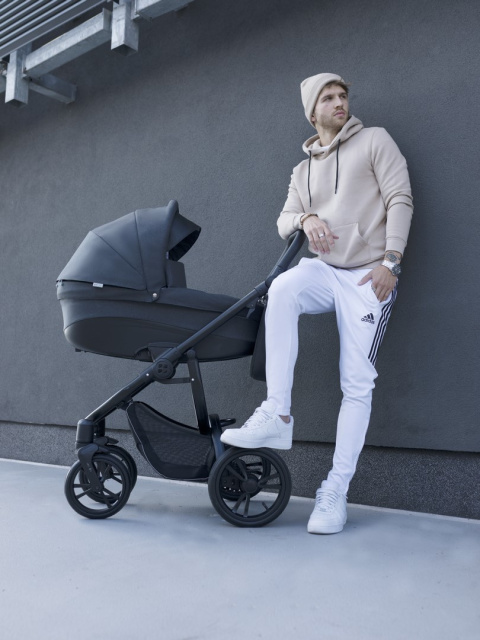HOLLAND New Bebetto 3w1 wózek wielofunkcyjny głęboko-spacerowy z fotelikiem samochodowym Cosmo i-Size 01/GRF HOLLAND New Bebetto 3w1 wózek wielofunkcyjny głęboko-spacerowy z fotelikiem samochodowym Cosmo i-Size 01/GRF