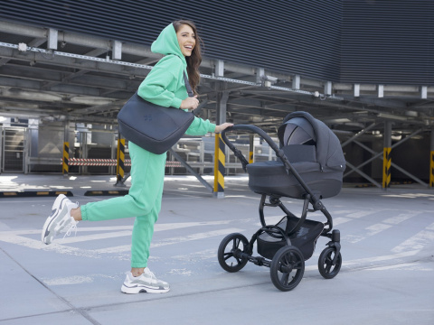 HOLLAND New Bebetto 3w1 wózek wielofunkcyjny głęboko-spacerowy z fotelikiem samochodowym Cosmo i-Size 01/GRF HOLLAND New Bebetto 3w1 wózek wielofunkcyjny głęboko-spacerowy z fotelikiem samochodowym Cosmo i-Size 01/GRF