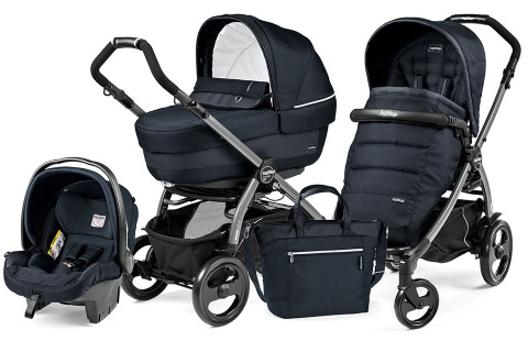 BOOK 51 ELITE COMPLETO MODULAR 3w1 Peg-Perego luxe blue night