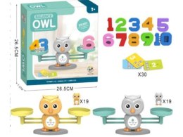 Gra Nauka Liczenia - Równoważnia Waga Szalkowa Sówka Sowa - Owl Balance