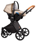 MANGO 3w1 Baby Merc wózek wielofunkcyjny z fotelikiem Kite 0-13 kg kolor M/MO02/B