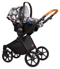 MANGO 3w1 Baby Merc wózek wielofunkcyjny z fotelikiem Kite 0-13 kg kolor M/MO06/B