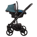 NOVIS 3w1 Baby Merc wózek wielofunkcyjny z fotelikiem Kite 0-13 kg kolor N/NV01/B