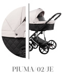 PIUMA Limited 2w1 Baby Merc wózek wielofunkcyjny głęboko-spacerowy kolor PIUMA/02/JE