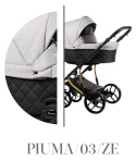 PIUMA Limited 2w1 Baby Merc wózek wielofunkcyjny głęboko-spacerowy kolor PIUMA/03/ZE