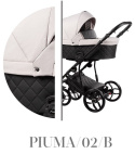 PIUMA 3w1 Baby Merc wózek wielofunkcyjny z fotelikiem Kite 0-13 kg kolor PIUMA/02/B