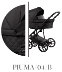 PIUMA 3w1 Baby Merc wózek wielofunkcyjny z fotelikiem Kite 0-13 kg kolor PIUMA/04/B