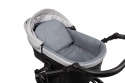 PIUMA 3w1 Baby Merc wózek wielofunkcyjny z fotelikiem Kite 0-13 kg kolor PIUMA/04/B