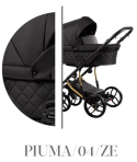 PIUMA Limited 2w1 Baby Merc wózek wielofunkcyjny głęboko-spacerowy kolor PIUMA/04/ZE