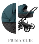 PIUMA Limited 3w1 Baby Merc wózek wielofunkcyjny z fotelikiem Kite 0-13 kg kolor PIUMA/01/JE