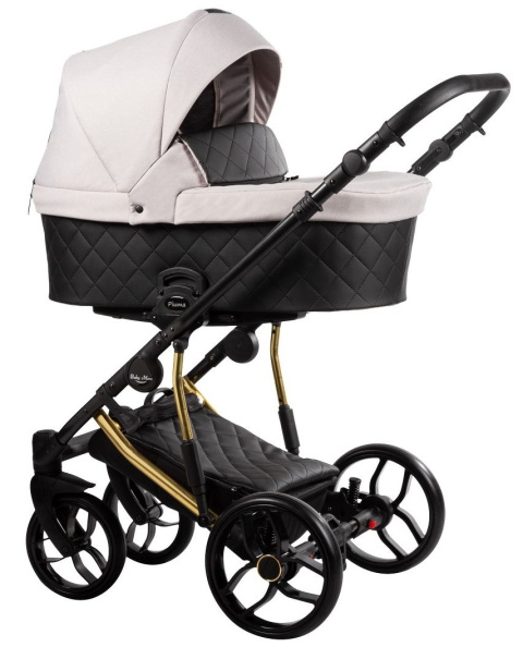 PIUMA Limited 3w1 Baby Merc wózek wielofunkcyjny z fotelikiem Kite 0-13 kg kolor PIUMA/02/ZE